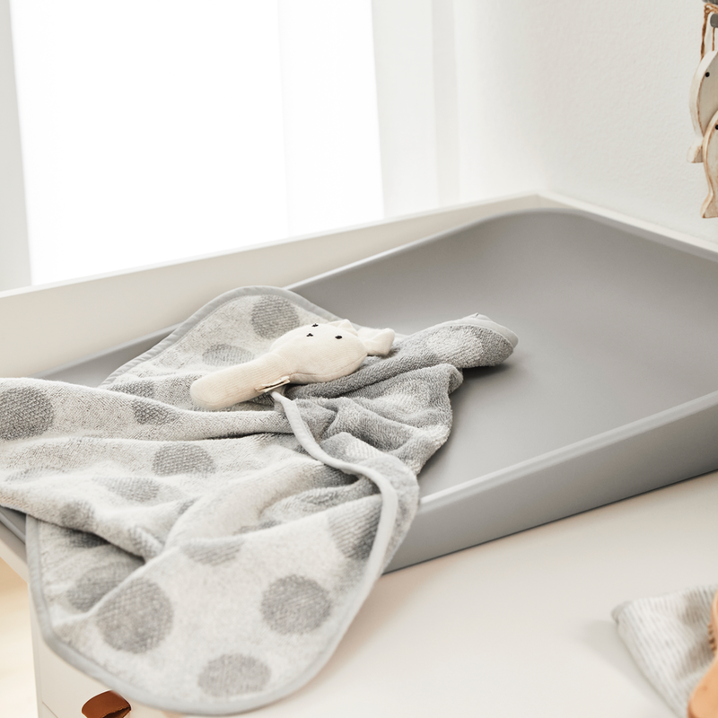 Leander Matty  Wickelkissen  Pearl Grey
