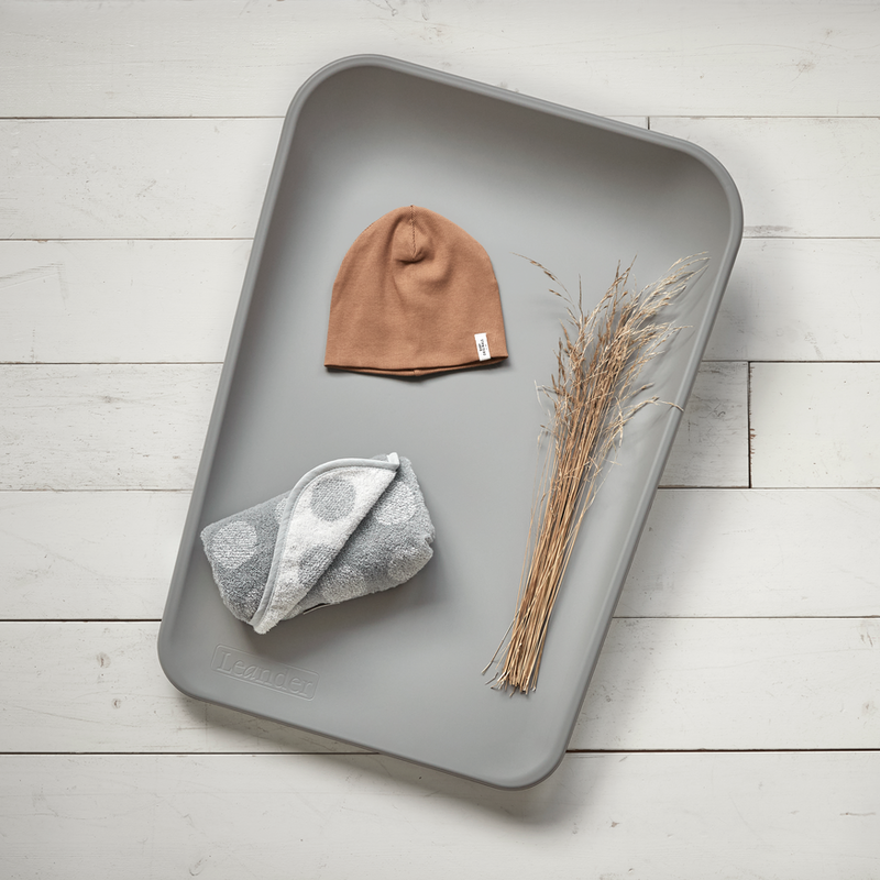Leander Matty  Wickelkissen  Pearl Grey