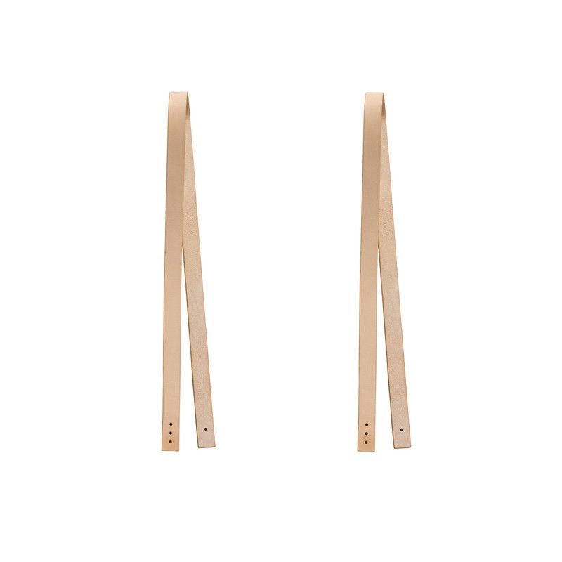 Oliver Furniture <br/> Sitzkissen mit Lederriemen Regal 3x1 <br/>Natur,Kissen, Oliver Furniture - SNOWFLAKE kindermöbel concept store