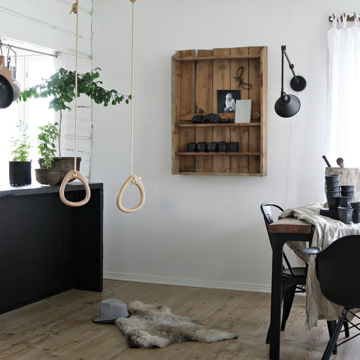 Lillagunga Rings Oak/Beige