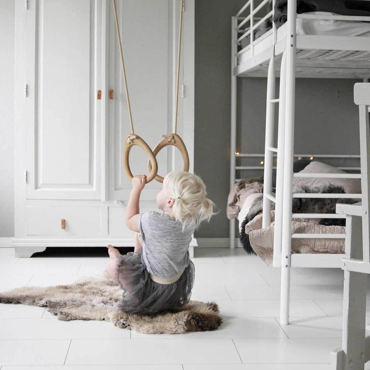 Lillagunga Rings Oak/Beige