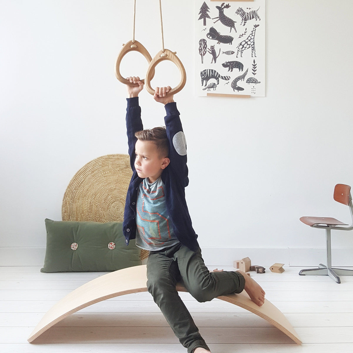 Lillagunga Rings Oak/Beige