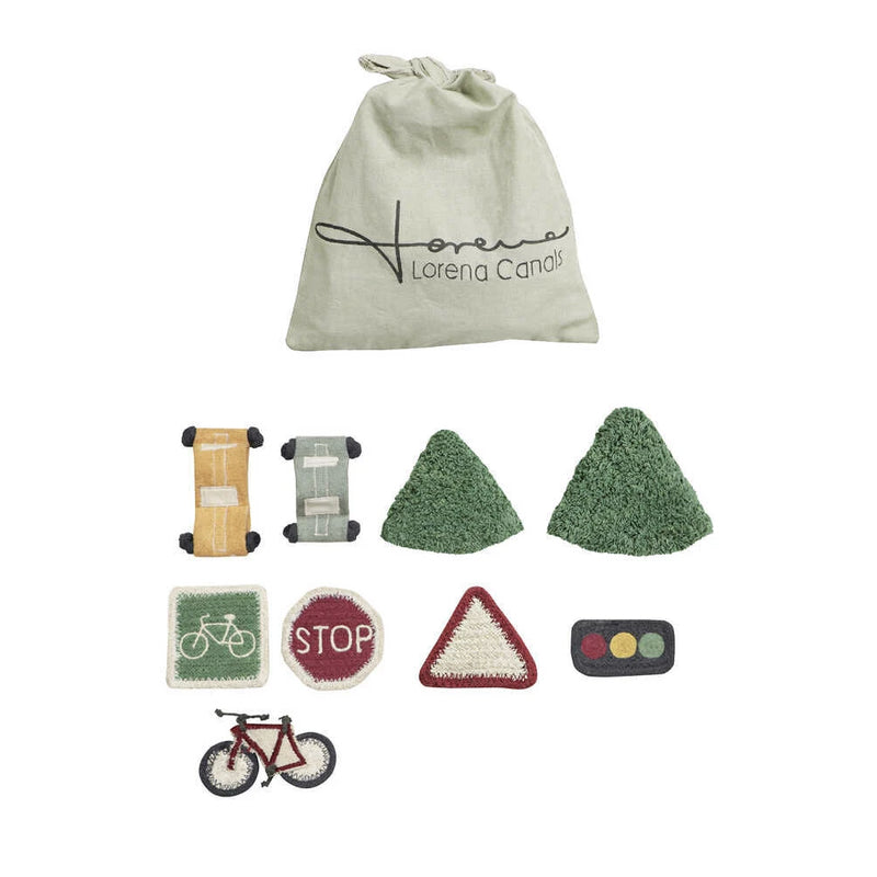 Lorena Canals Tapis en coton 'Eco City'
