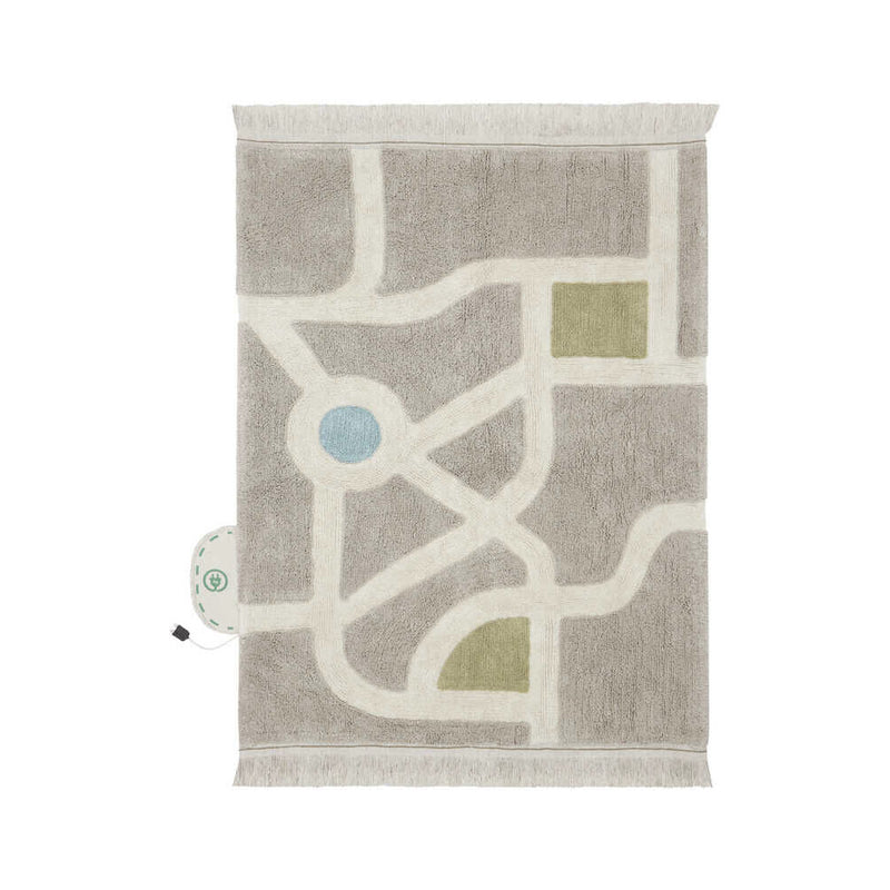 Lorena Canals Tapis en coton 'Eco City'