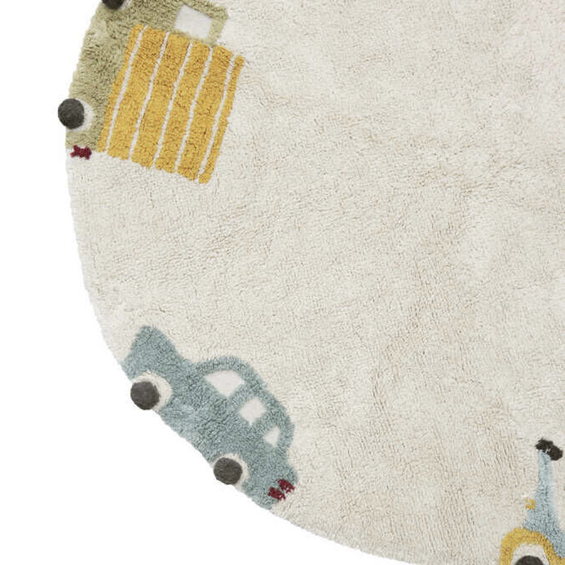 Lorena Canals  Baumwollteppich 'Wheels' - Online MY SNOWFLAKE