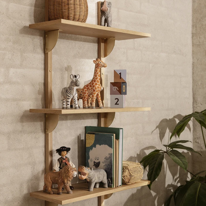 Ferm Living  Holz Hippo  Grau - Online MY SNOWFLAKE