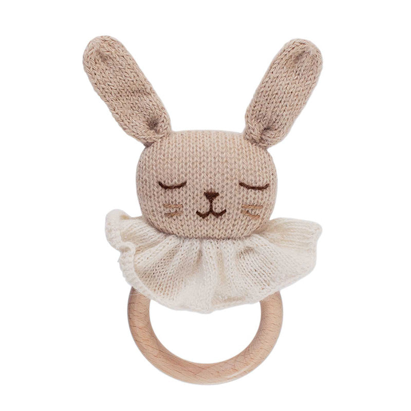 Main Sauvage  Baby Beissring 'Bunny' Sand