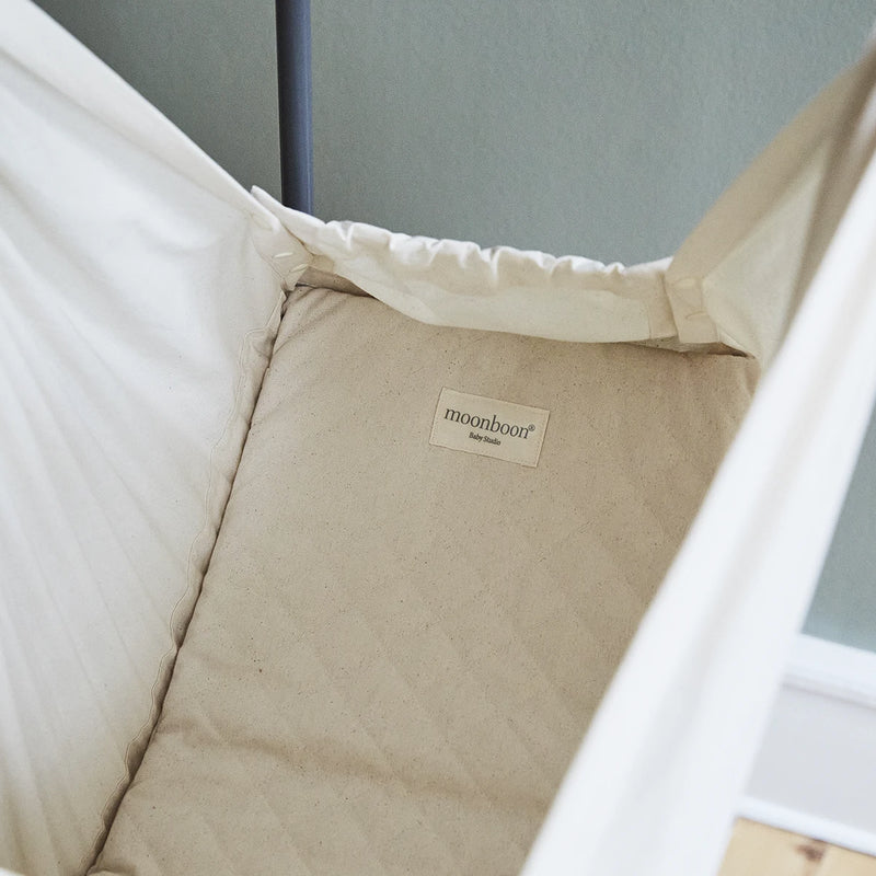 Moonboon Matelas coco pour berceau à ressorts Nature