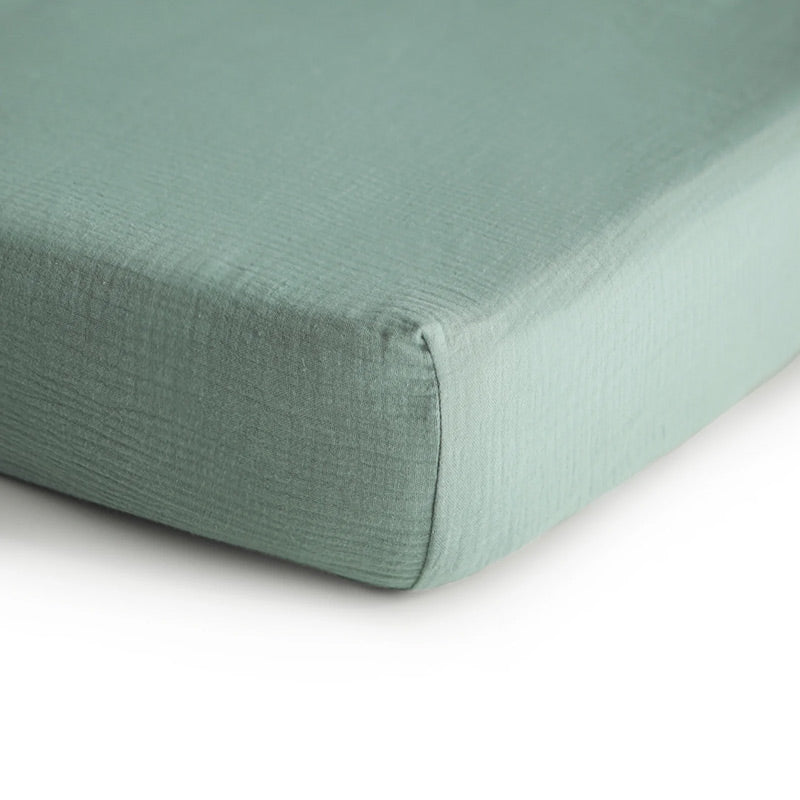 Mushie Drap housse 71 x 132 cm Roman Green