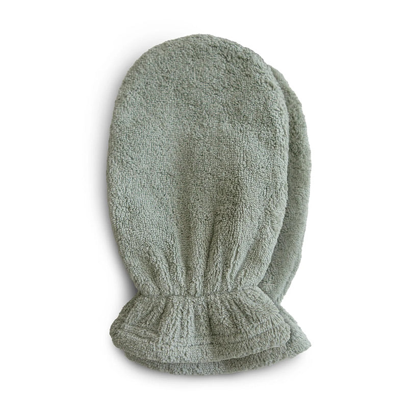 Mushie  2er Set Waschlappen  Moss