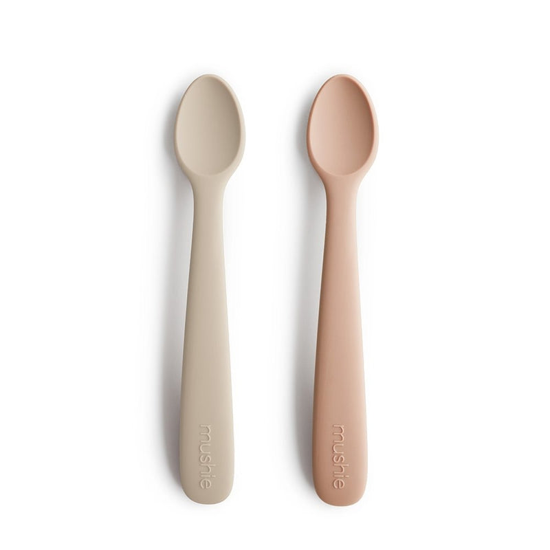 Mushie  Baby Löffel 2er Set   Blush/Shifting Sand - Online MY SNOWFLAKE