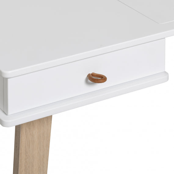 Oliver Furniture  Kinder Schreibtisch Wood 66cm  Weiss/Eiche - Online MY SNOWFLAKE