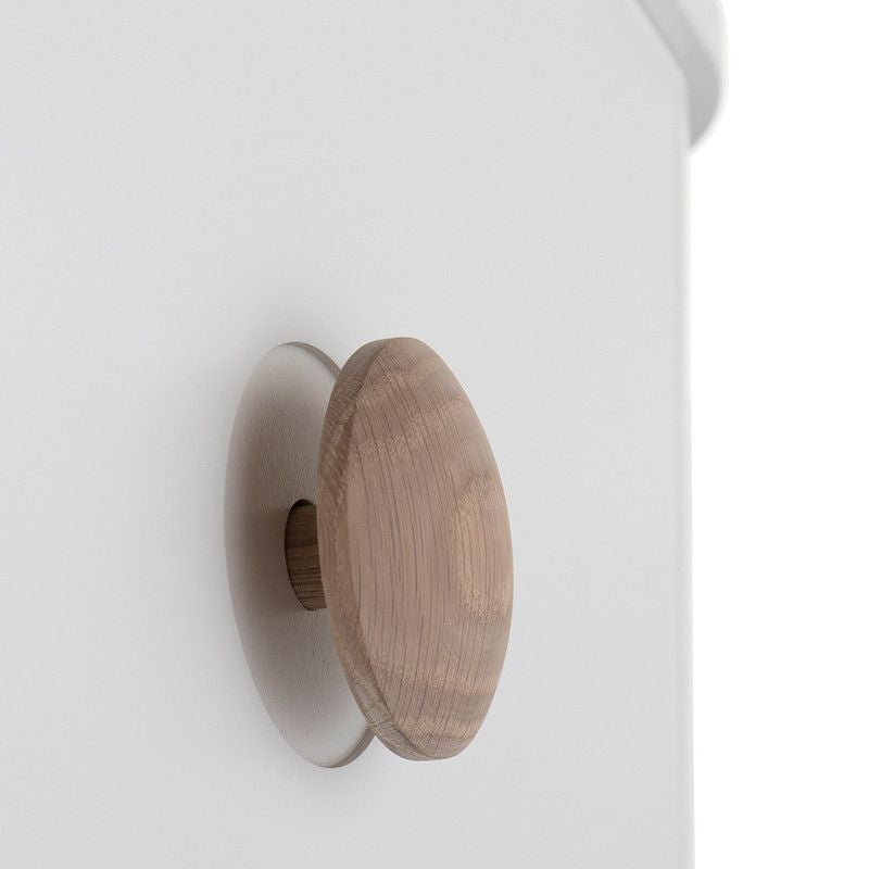 Oliver Furniture <br/> Kleiderschrank 3-türig Wood <br/> Weiss/Eiche,Schränke, Oliver Furniture - SNOWFLAKE kindermöbel concept store