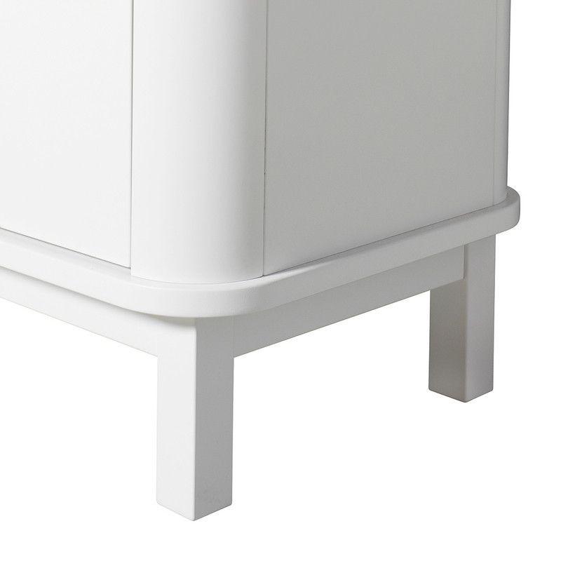 Oliver Furniture <br/> Multi-Schrank 3-türig Wood <br/> Weiss,Schränke, Oliver Furniture - SNOWFLAKE kindermöbel concept store
