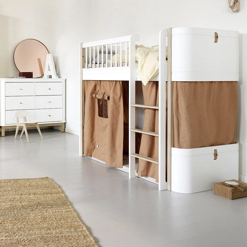 Oliver Furniture  Spielmatratze Mini+ Halbhohes Hochbett - Online MY SNOWFLAKE