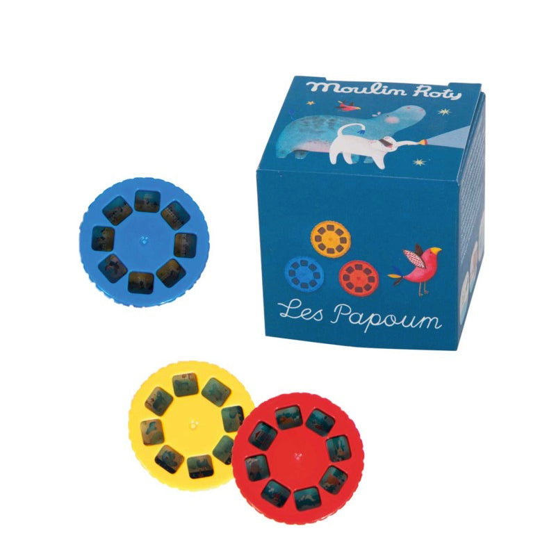 Moulin Roty  Nachfüll-Geschichten für Taschenlampe  Multi - Online MY SNOWFLAKE