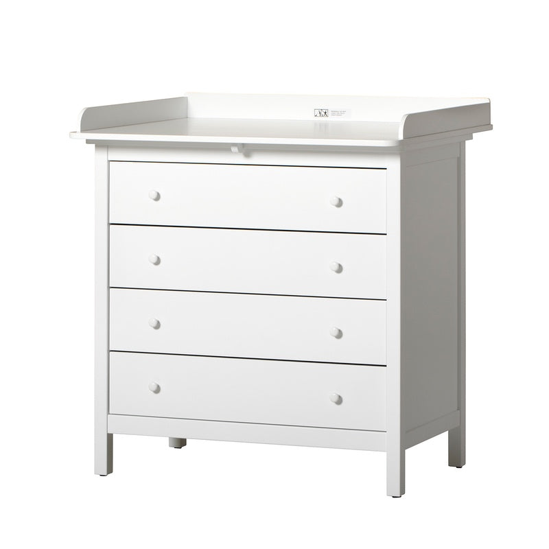 Oliver Furniture Commode à langer Seaside avec 4 tiroirs Blanc