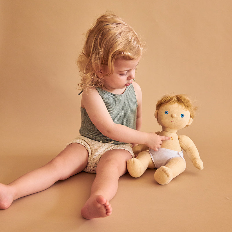 Olli Ella Puppe Dinkum 'Poppet'  Taupe - Online MY SNOWFLAKE