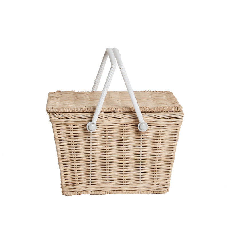Olli Ella  Rattan Korb 'Piki' Straw
