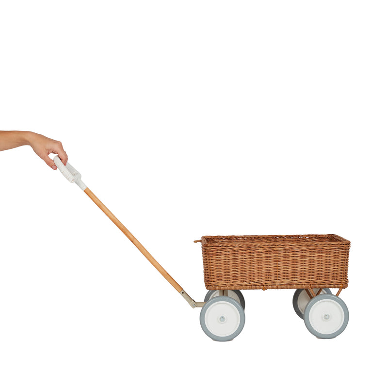 Rattan Leiterwagen von Olli Ella
