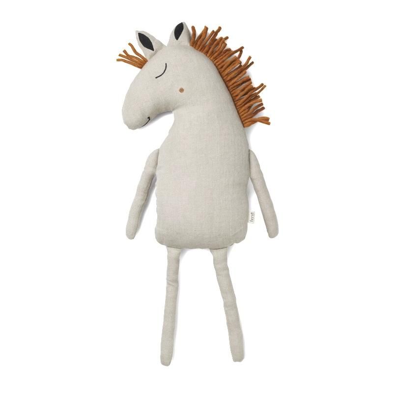 Ferm Living Safari Horse Cushion Natural