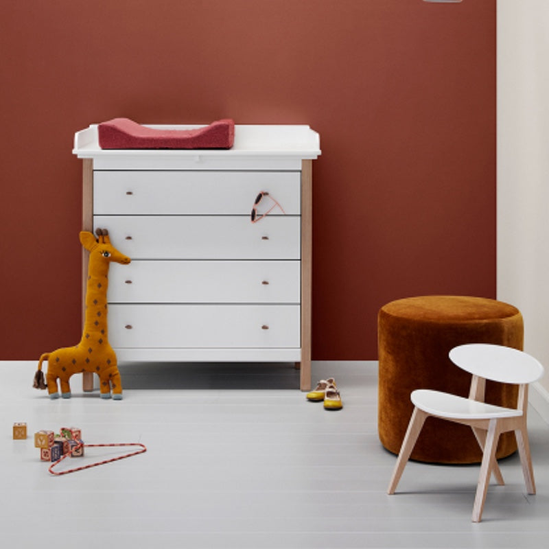 Oliver Furniture  Kinderstuhl Wood 'PingPong'  Weiss/Eiche - Online MY SNOWFLAKE