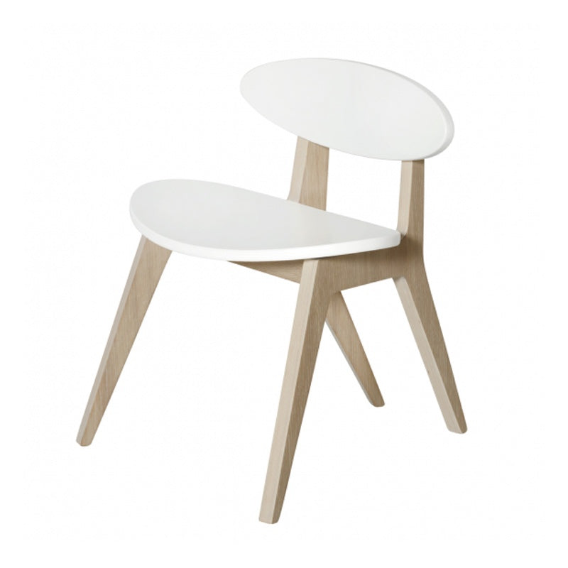 Oliver Furniture  Kinderstuhl Wood 'PingPong'  Weiss/Eiche - Online MY SNOWFLAKE