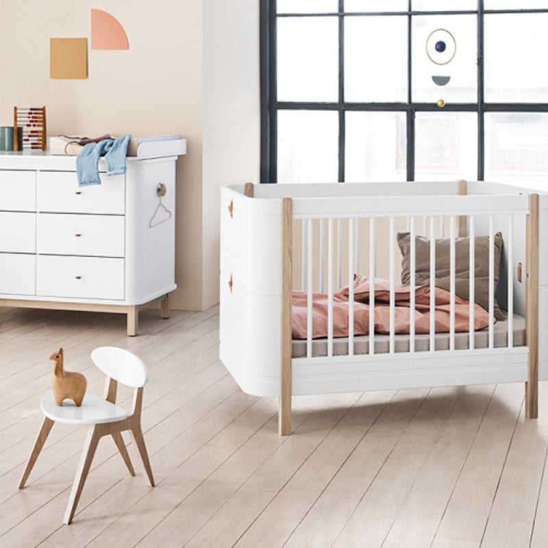 Oliver Furniture  Kinderstuhl Wood 'PingPong'  Weiss/Eiche - Online MY SNOWFLAKE