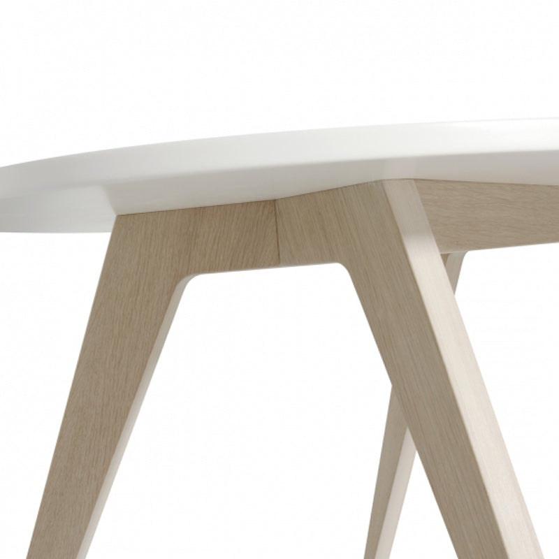 Oliver Furniture  Kindertisch Wood 'PingPong'  Weiss/Eiche - Online MY SNOWFLAKE