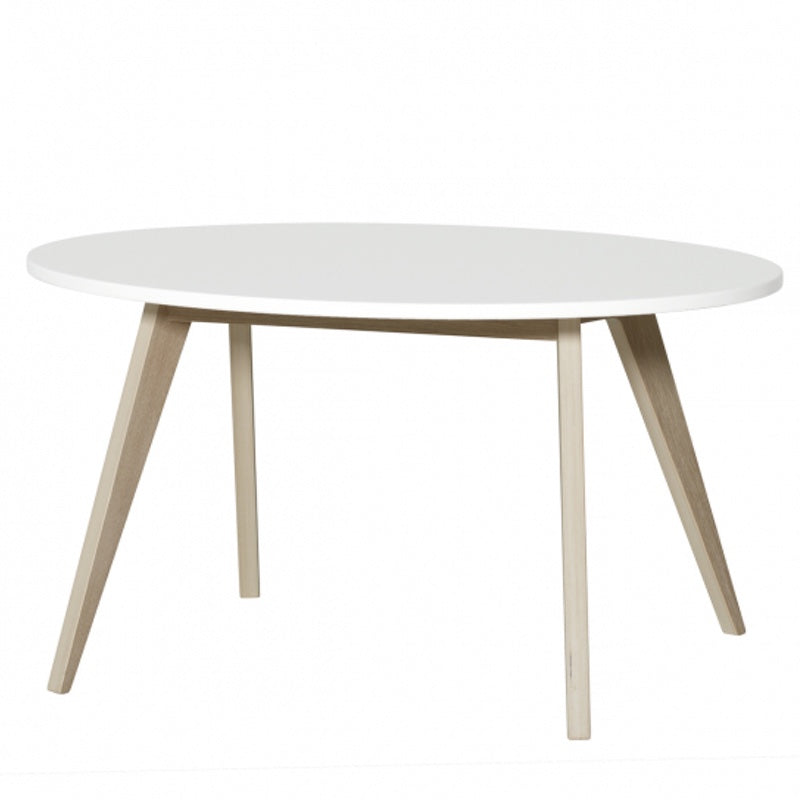 Oliver Furniture  Kindertisch Wood 'PingPong'  Weiss/Eiche - Online MY SNOWFLAKE
