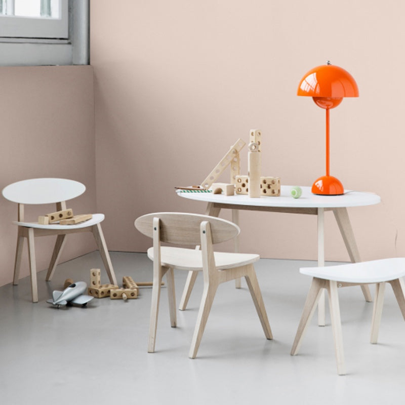 Oliver Furniture  Kindertisch Wood 'PingPong'  Weiss/Eiche - Online MY SNOWFLAKE