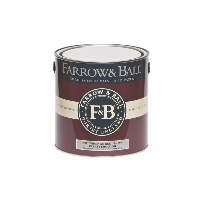 Farrow & Ball  Estate Emulsion  Preference Red 297 - Online MY SNOWFLAKE