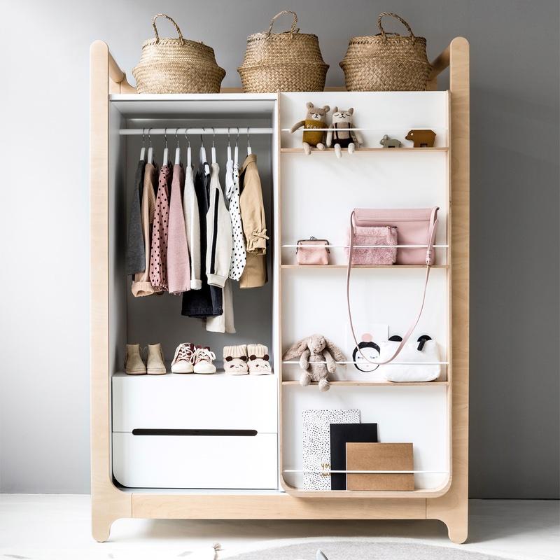 Rafa Kids  Kleiderschrank  Weiss - Online MY SNOWFLAKE