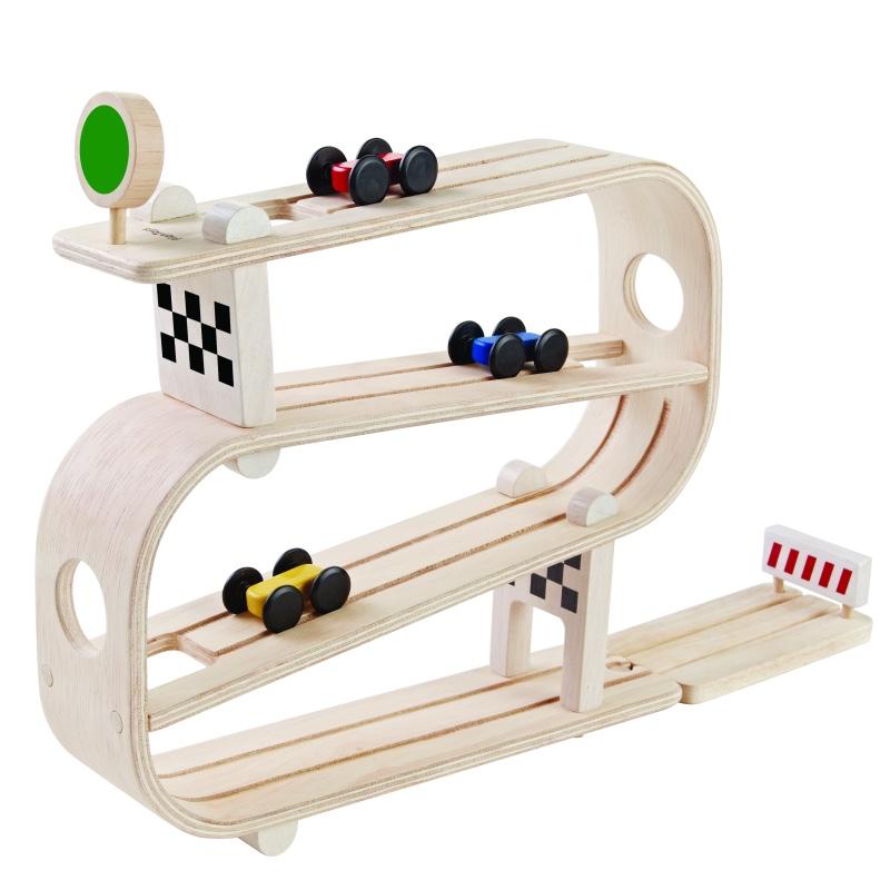 PlanToys  Rennstrecke Holz  Natur - Online MY SNOWFLAKE