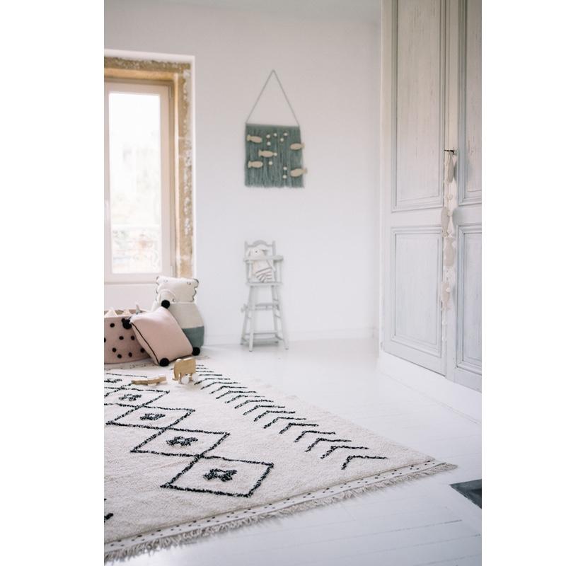 Lorena Canals <br/> Baumwollteppich Bereber waschbar <br/> Rhombs,Teppiche, Lorena Canals - SNOWFLAKE kindermöbel concept store