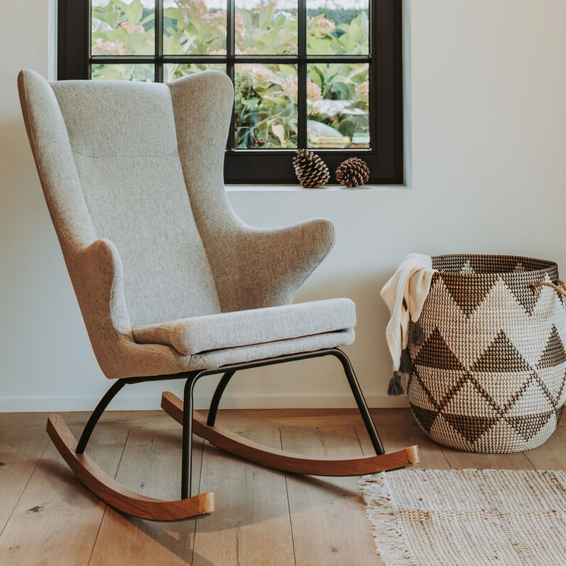 Quax  Schaukel-/Stillsessel De Luxe  Sand Grey - Online MY SNOWFLAKE