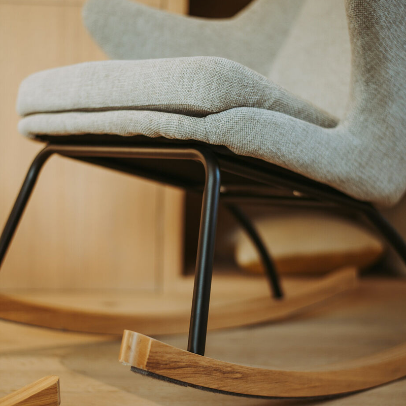 Quax  Schaukel-/Stillsessel De Luxe  Sand Grey - Online MY SNOWFLAKE