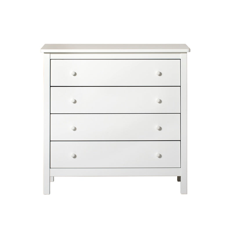 Oliver Furniture Commode Seaside à 4 tiroirs Blanc