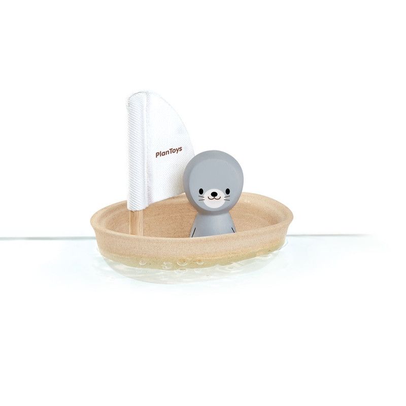 PlanToys <br/> Segelboot Robbe <br/> Natur,Spielsachen, PlanToys - SNOWFLAKE kindermöbel concept store