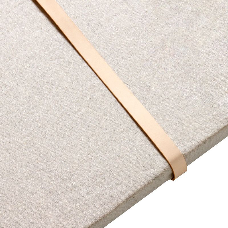 Oliver Furniture <br/> Sitzkissen mit Lederriemen Regal 5x1 <br/>Natur,Kissen, Oliver Furniture - SNOWFLAKE kindermöbel concept store
