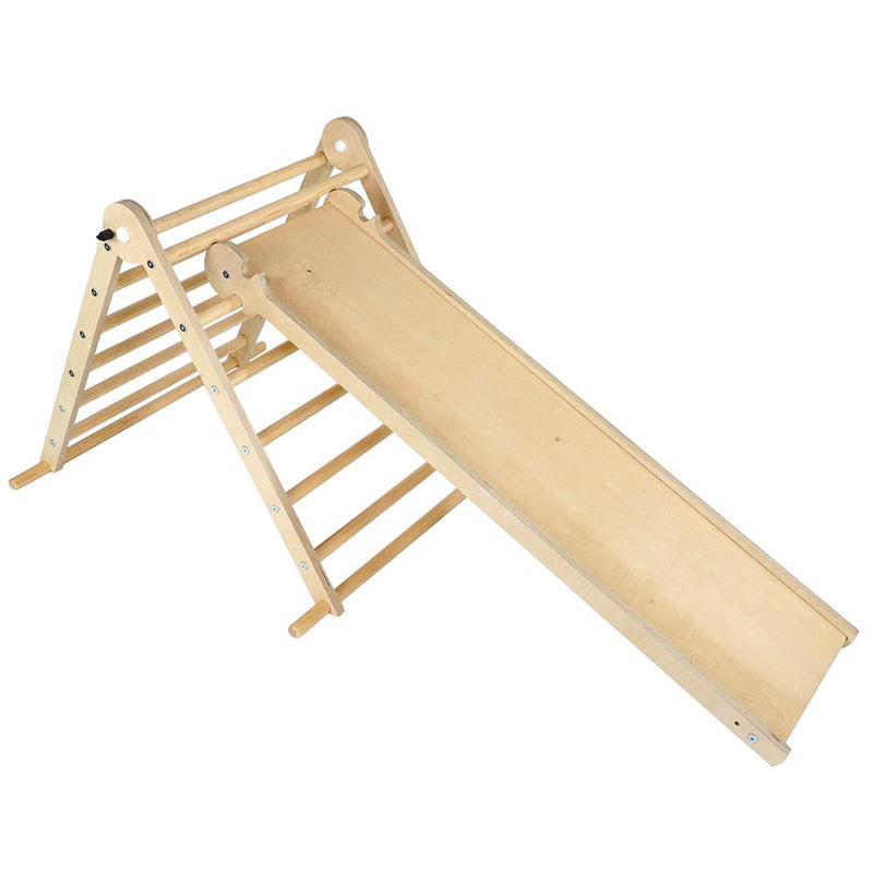 Triclimb Extension de toboggan en bois 'MiriV2' Naturel