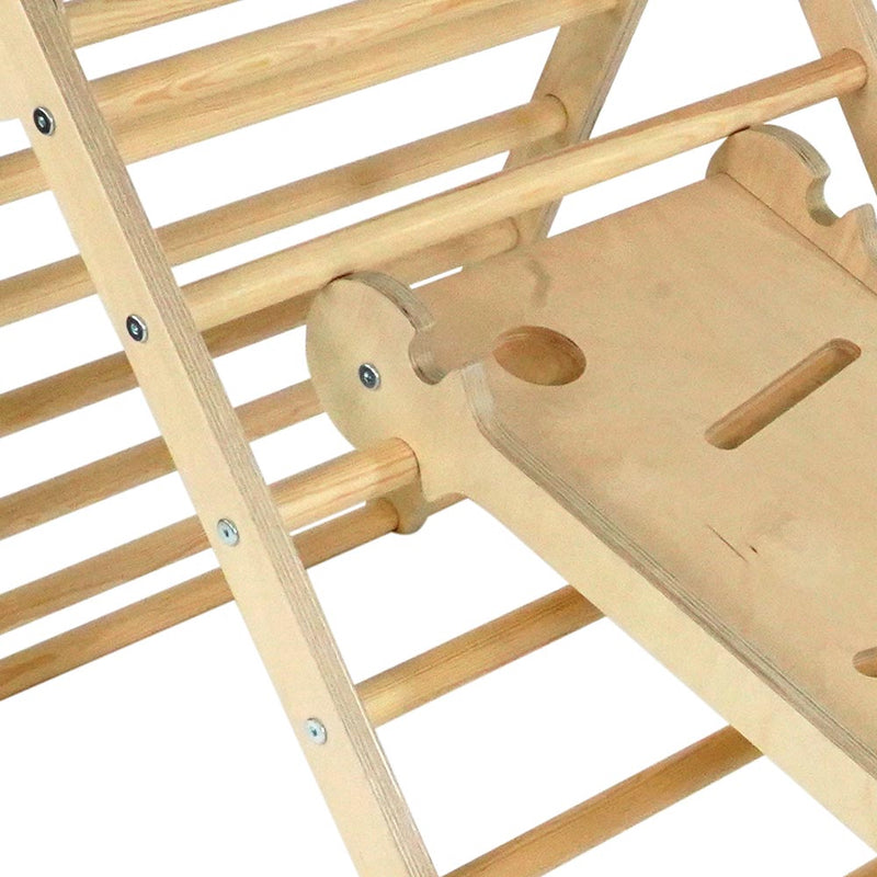 Triclimb Extension de toboggan en bois 'MiriV2' Naturel
