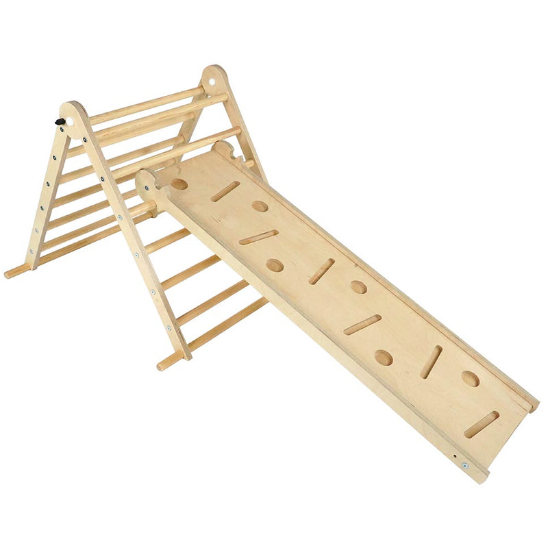 Triclimb Extension de toboggan en bois 'MiriV2' Naturel