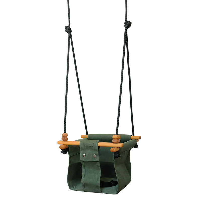 Solvej Swings  Baby- und Kinder Schaukel  Moss Green - Online MY SNOWFLAKE