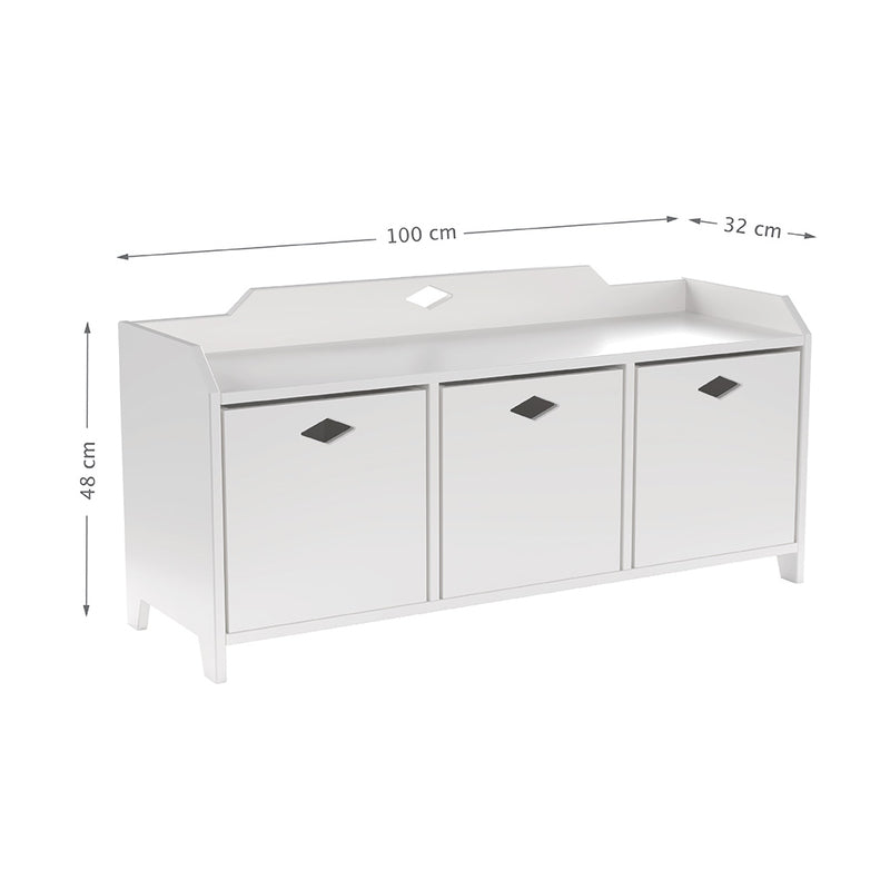 Cam Cam Copenhagen  Standregal Luca  White - Online MY SNOWFLAKE