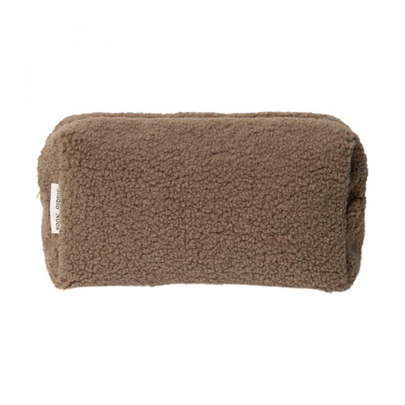 Studio Noos  Necessaire Teddy 'Pouch'  Brown - Online MY SNOWFLAKE