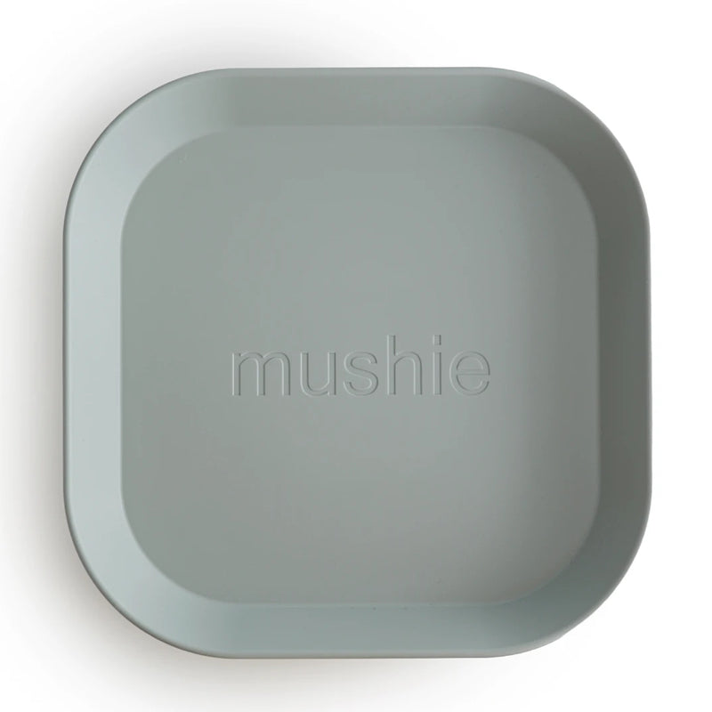 Mushie  Kinderteller 2er Set   Sage - Online MY SNOWFLAKE