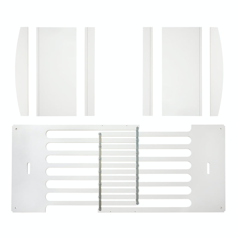 Oliver Furniture Conversion kit Seaside Lille+ Basic and sibling set to 2 junior beds White