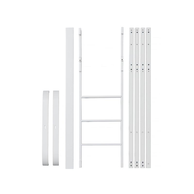 Oliver Furniture  Umbauset Wood Mini+ zum halbhohen Hochbett  Weiss - Online MY SNOWFLAKE