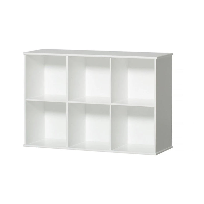 Oliver Furniture  Wood Wandregal 3x2 Fächer  Weiss - Online MY SNOWFLAKE